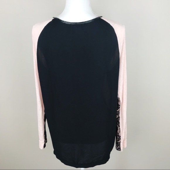 Mauve Pink& Black High-low Top XL - Picture 5 of 6